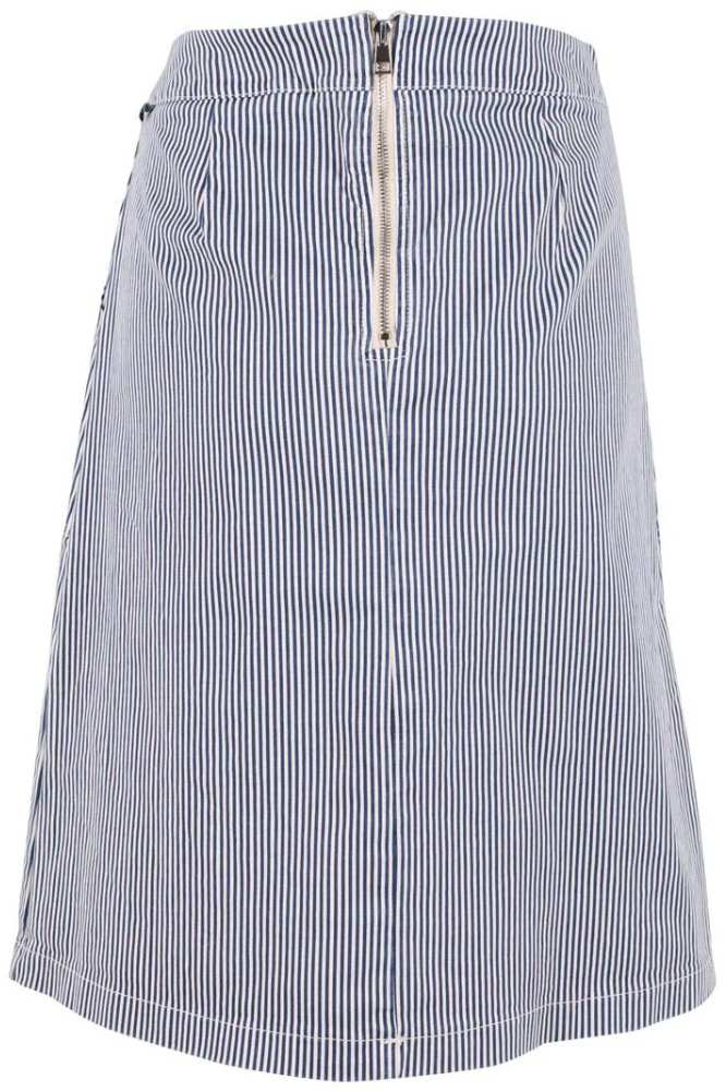 Danefae Danekage Stretch Canvas Skirt Dark Navy Chalk - La Vie en Rose Damesmode