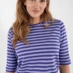 Danefae Danemanna Modal Tee Cold Purple Lilla - La Vie en Rose Damesmode