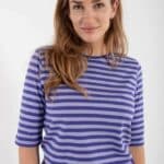 Danefae Danemanna Modal Tee Cold Purple Lilla - La Vie en Rose Damesmode