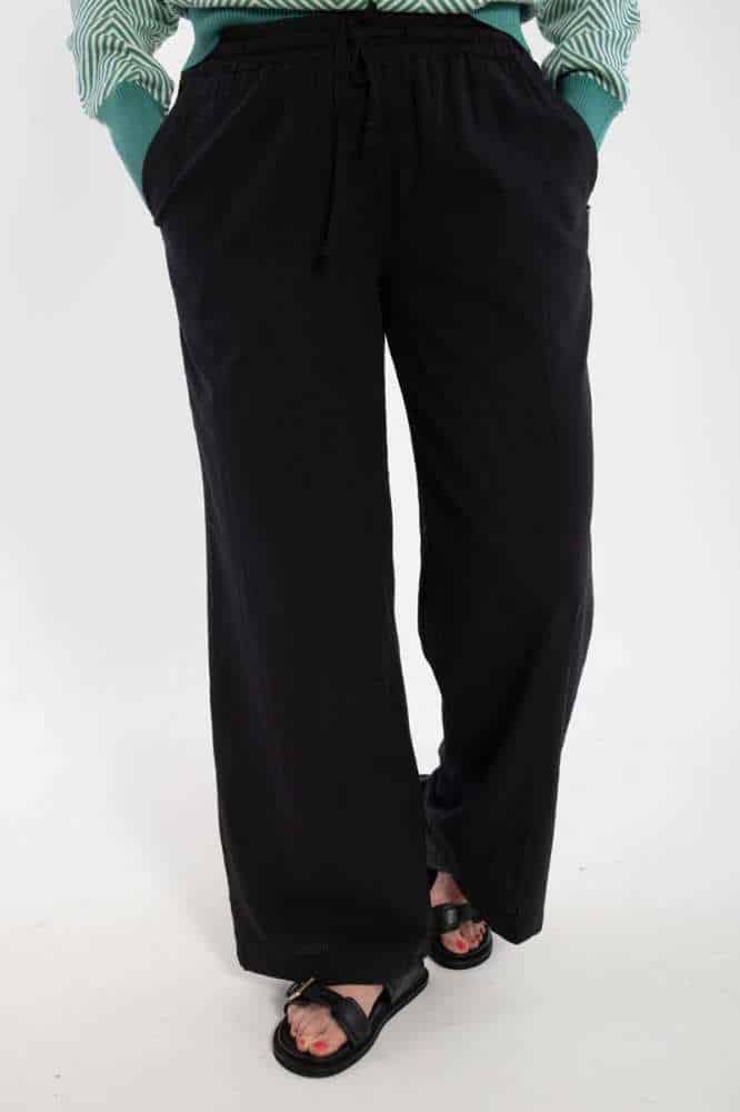 Danefae Danenynne Searsucker Black - La Vie en Rose Damesmode