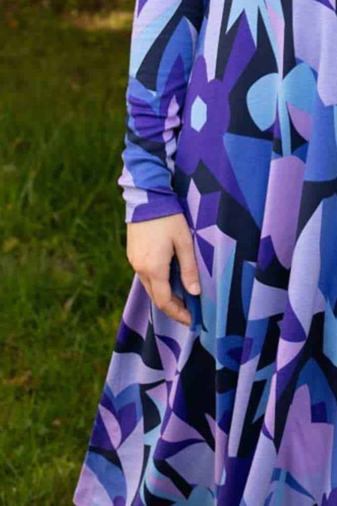 Danefae Danesigrid Interlock Dress Dark Navy Geofleur - La Vie en Rose Damesmode (2)