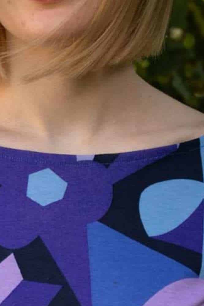 Danefae Danesigrid Interlock Dress Dark Navy Geofleur - La Vie en Rose Damesmode (2)