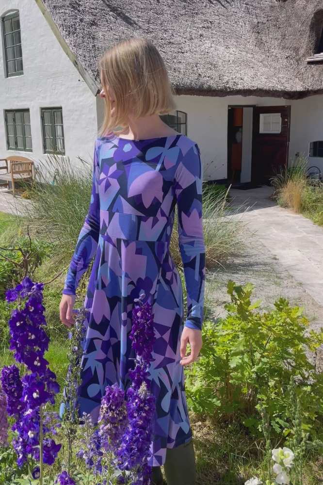 Danefae Danesigrid Interlock Dress Dark Navy Geofleur - La Vie en Rose Damesmode (2)