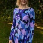 Danefae Danesigrid Interlock Dress Dark Navy Geofleur - La Vie en Rose Damesmode (2)