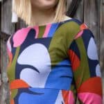 Danefae Danesigrid Interlock Dress Dark Navy Trops- La Vie en Rose Damesmode