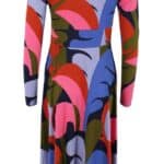 Danefae Danesigrid Interlock Dress Dark Navy Trops- La Vie en Rose Damesmode