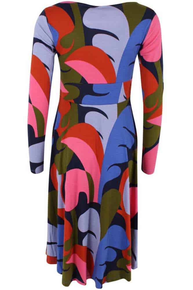 Danefae Danesigrid Interlock Dress Dark Navy Trops- La Vie en Rose Damesmode