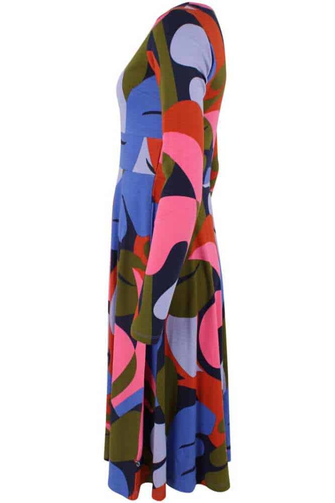 Danefae Danesigrid Interlock Dress Dark Navy Trops- La Vie en Rose Damesmode