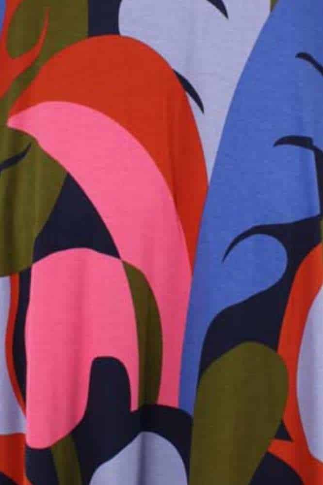 Danefae Danesigrid Interlock Dress Dark Navy Trops- La Vie en Rose Damesmode