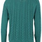 Danefae Danetwister Cable Sweater Light Slate - La Vie en Rose Damesmode