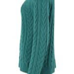 Danefae Danetwister Cable Sweater Light Slate - La Vie en Rose Damesmode