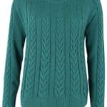 Danefae Danetwister Cable Sweater Light Slate - La Vie en Rose Damesmode