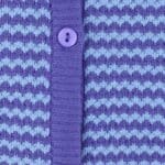 Danesaga Pearl Knit Cardigan Cold Purple Waterblue