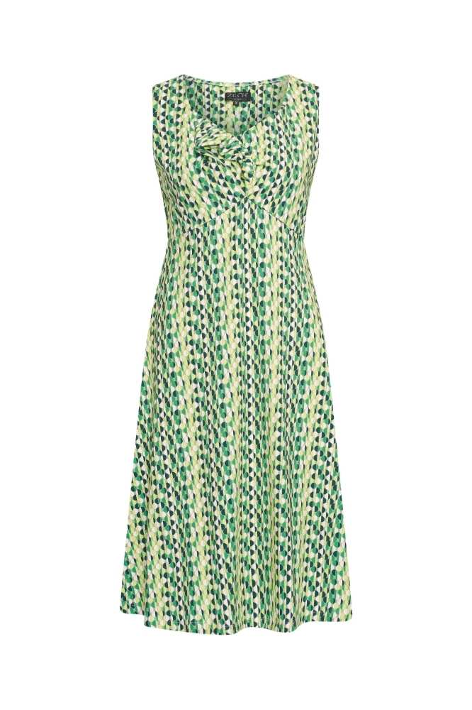 Dress Sleeveless Moon Bright Green