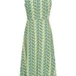 Dress Sleeveless Moon Bright Green