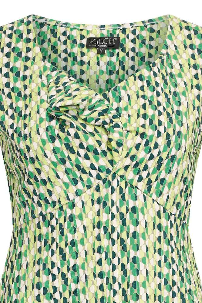 Dress Sleeveless Moon Bright Green