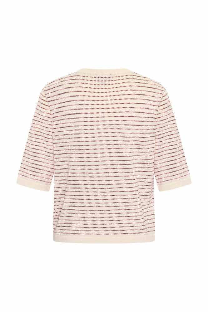 Zilch Cardi Stripe Ruby - La Vie en Rose Damesmode (10)