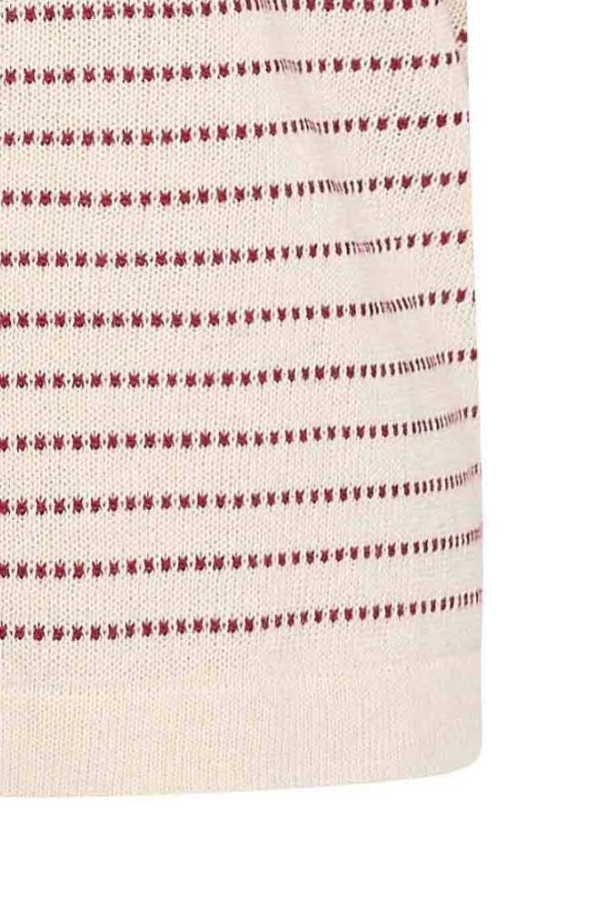 Zilch Cardi Stripe Ruby - La Vie en Rose Damesmode (10)