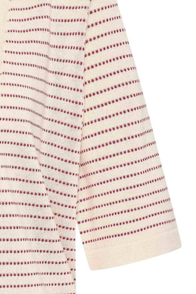 Zilch Cardi Stripe Ruby - La Vie en Rose Damesmode (10)