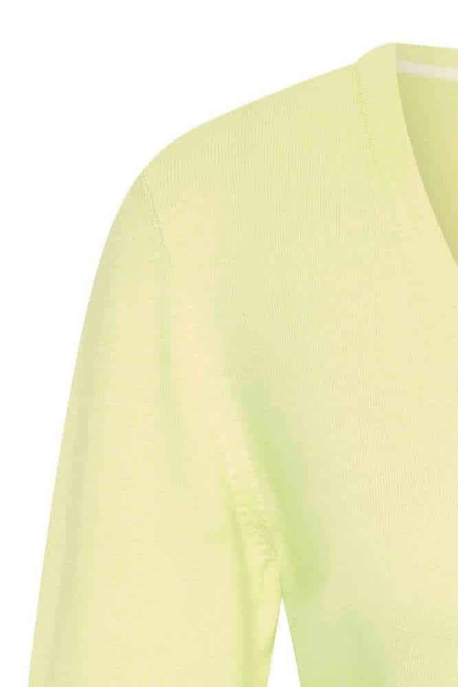 Zilch Cardigan Short Fresh Lemon - La Vie en Rose Damesmode (1)