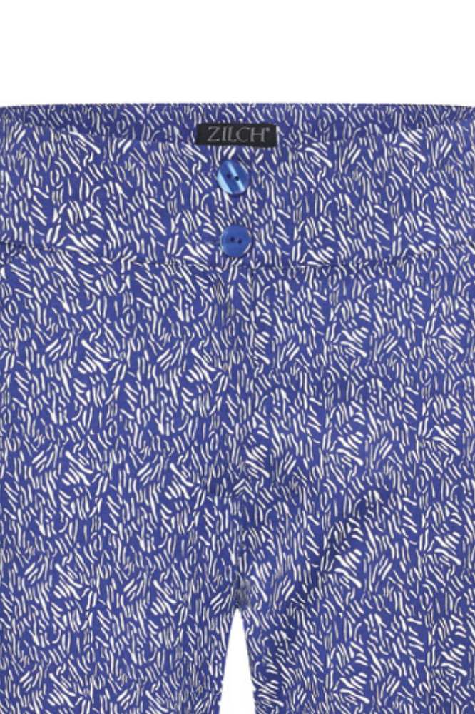 Zilch Culotte Drizzle Royal Blue - La Vie en Rose Damesmode