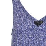 Zilch Dress Sleeveless Drizzle Royal Blue - La Vie en Rose Damesmode