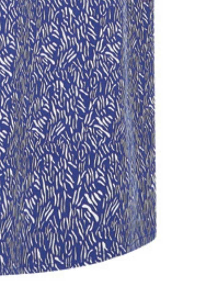 Zilch Dress Sleeveless Drizzle Royal Blue - La Vie en Rose Damesmode