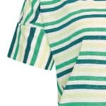 Zilch Shirt Stripe Bright Green - La Vie en Rose Damesmode
