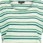 Zilch Shirt Stripe Bright Green - La Vie en Rose Damesmode