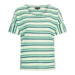 Zilch Shirt Stripe Bright Green - La Vie en Rose Damesmode