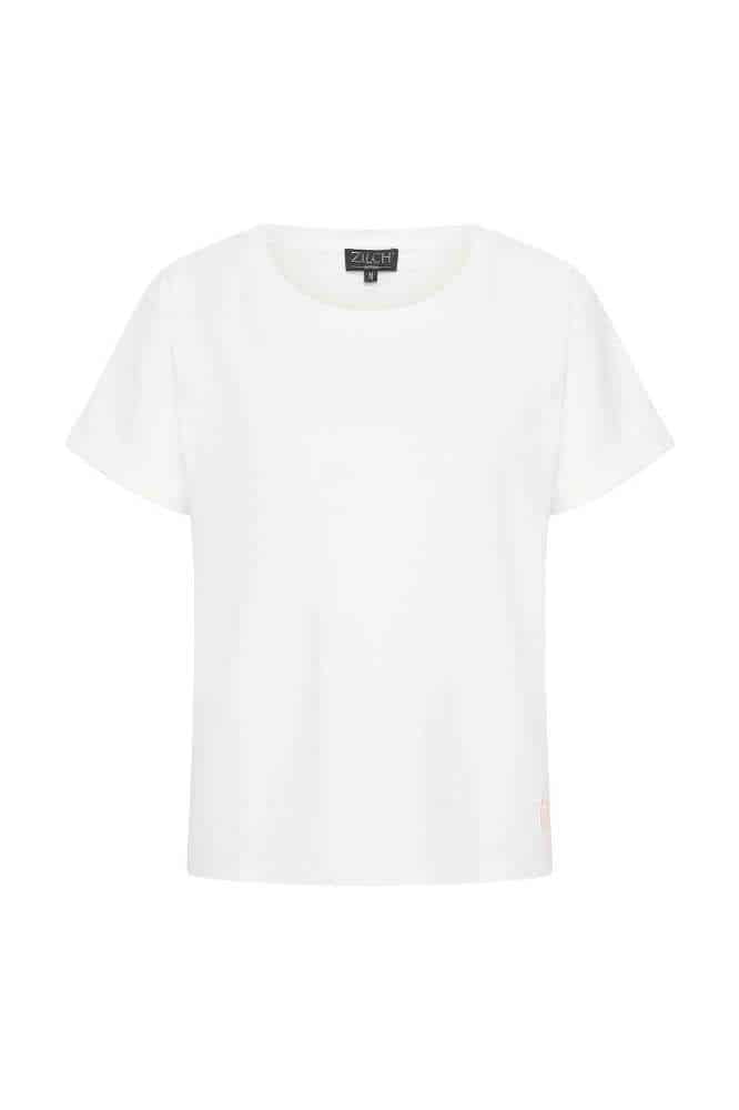 Zilch T-Shirt Pure White - La Vie en Rose Damesmode