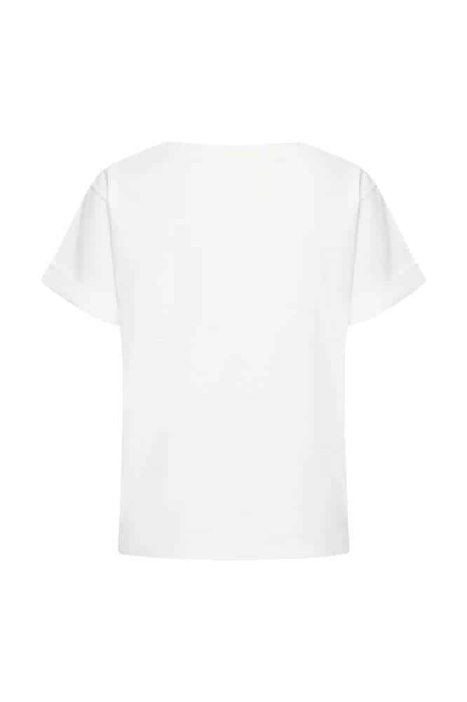 Zilch T-Shirt Pure White - La Vie en Rose Damesmode