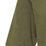 Zilch Top Round Neck Army - La Vie en Rose Damesmode