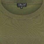 Zilch Top Round Neck Army - La Vie en Rose Damesmode