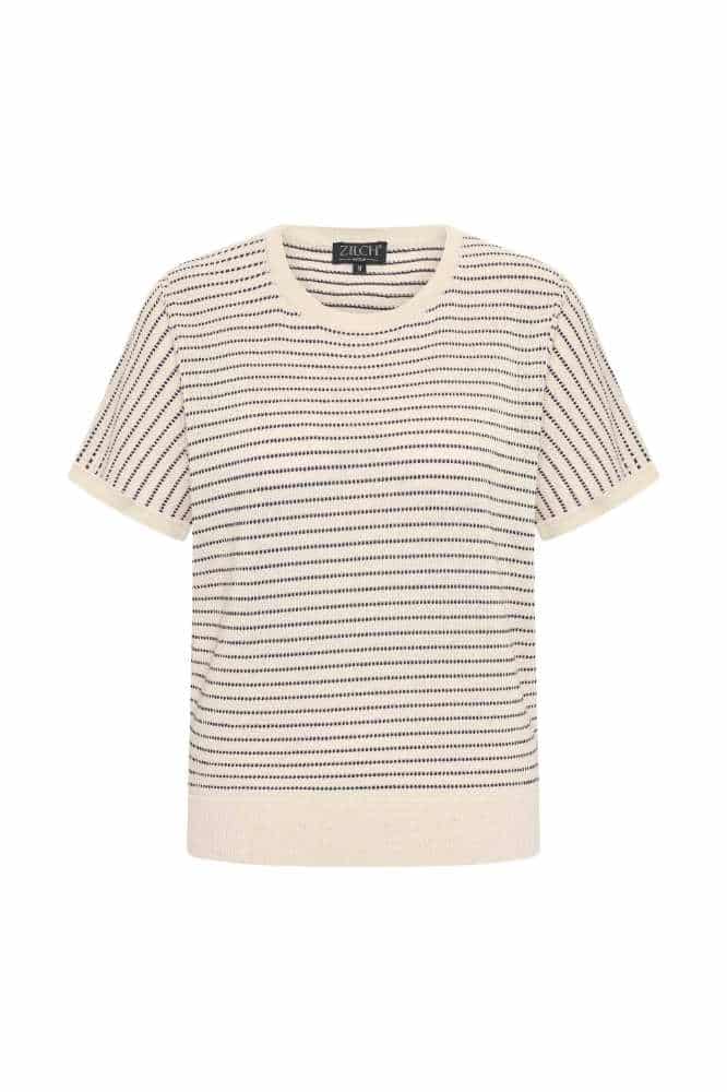 Zilch Top Stripe Navy - La Vie en Rose Damesmode