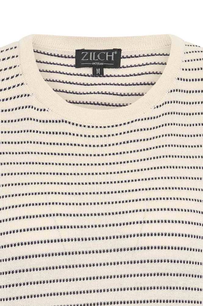 Zilch Top Stripe Navy - La Vie en Rose Damesmode