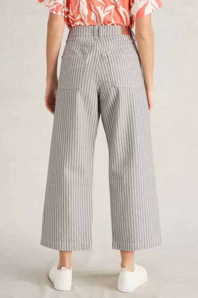 White Stuff Tia Wide Leg Crop Jeans - La Vie en Rose Damesmode