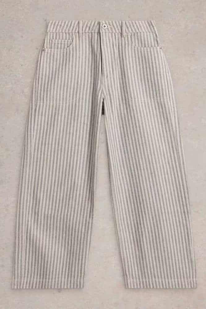 White Stuff Tia Wide Leg Crop Jeans - La Vie en Rose Damesmode