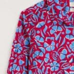 Seasalt Cornwall Larissa Shirt Collaged Floral Scarlet - La Vie en Rose Damesmode
