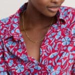 Seasalt Cornwall Larissa Shirt Collaged Floral Scarlet - La Vie en Rose Damesmode