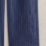 White Stuff Belle Linen Blend Wide Trouser Navy Multi - La Vie en Rose Damesmode