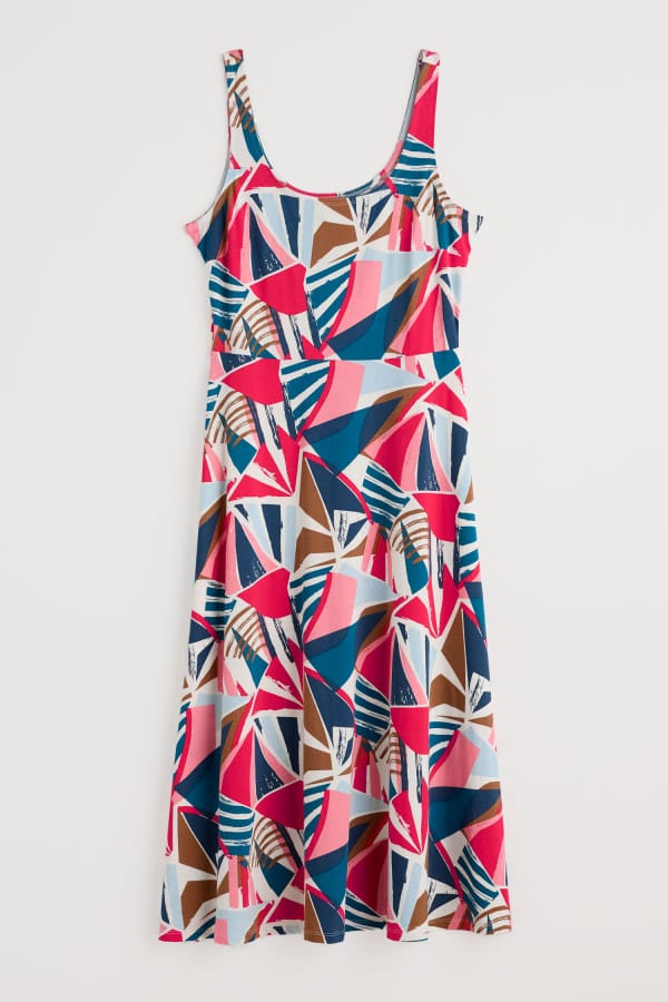 Seasalt Cornwall Sun Gleam Dress Spinnaker Sails Chalk - La Vie en Rose Damesmode (2)