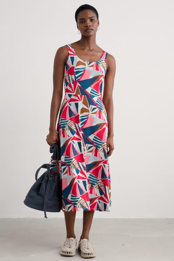 Seasalt Cornwall Sun Gleam Dress Spinnaker Sails Chalk - La Vie en Rose Damesmode (2)