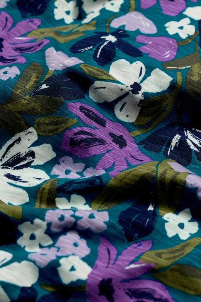 Seasalt Cornwall Chateaux Dress Crayon Floral Dark Drift - La Vie en Rose Damesmode