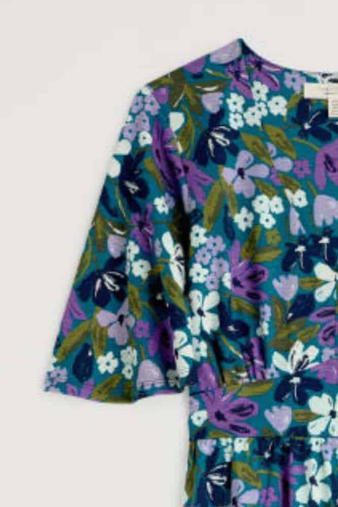 Seasalt Cornwall Chateaux Dress Crayon Floral Dark Drift - La Vie en Rose Damesmode