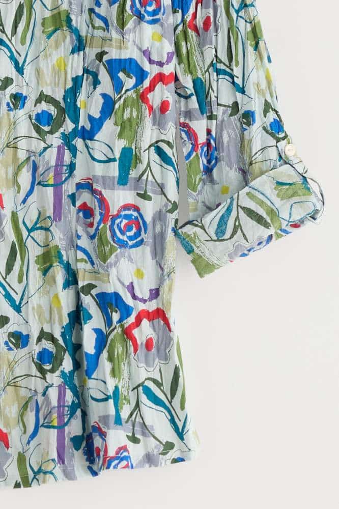 Seasalt Cornwall Larissa Shirt Studio Floral Chalk - La Vie en Rose Damesmode