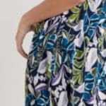 Seasalt Cornwall Polmanter Dress Linear Leaves Maritime - La Vie en Rose Damesmode