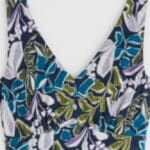 Seasalt Cornwall Polmanter Dress Linear Leaves Maritime - La Vie en Rose Damesmode