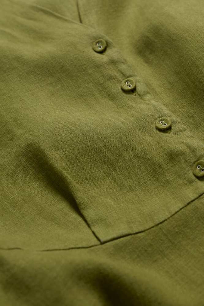 Seasalt Cornwall Sleeveless Carved Wood Dress Dark Citron - La Vie en Rose Damesmode