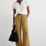 Seasalt Cornwall Tide Flow Trouser Pear - La Vie en Rose Damesmode